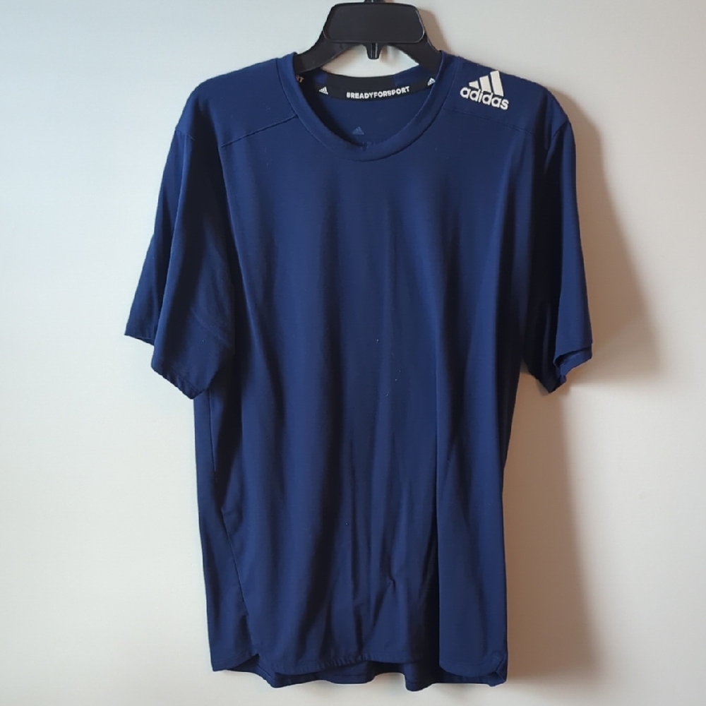 Adidas Men's Navy Short Sleeve Tee